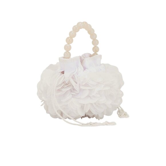 PatBO x REVOLVE x Nannacay Alyssa Bag in White New Womens Clutch Evening - Picture 4 of 12